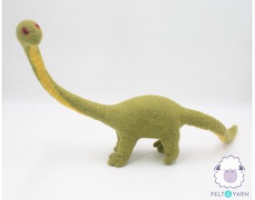 Wool Felt Big Green Dinosaur