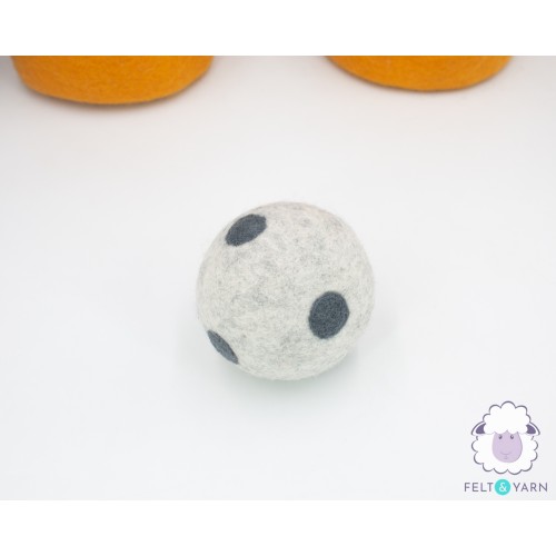 9cm Wool Felt Dot Ball Toy for Dogs