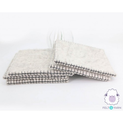 Natural Colored Felt Seat Pad