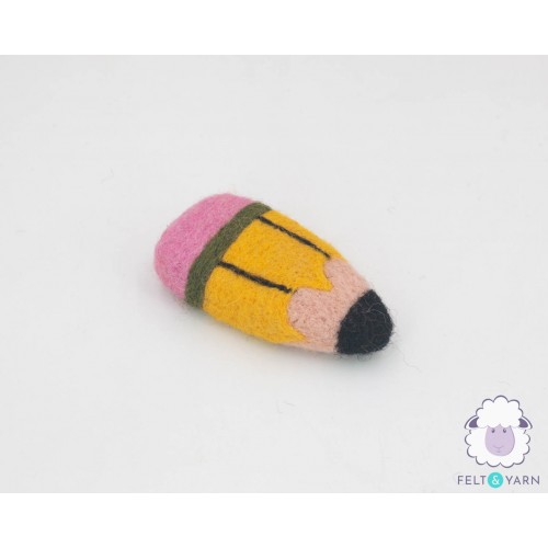 9x4cm Needle Felted Pencil