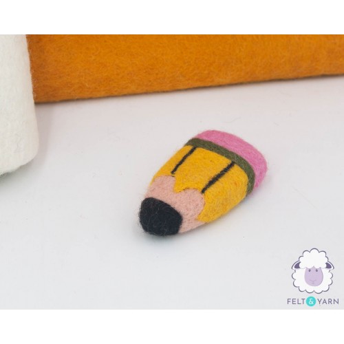 9x4cm Needle Felted Pencil