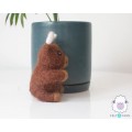 8cm Cute Felt Bull