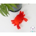 8cm Felt Crab