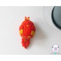 6cm Wool Fire Bird Phoenix
