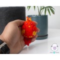 6cm Wool Fire Bird Phoenix