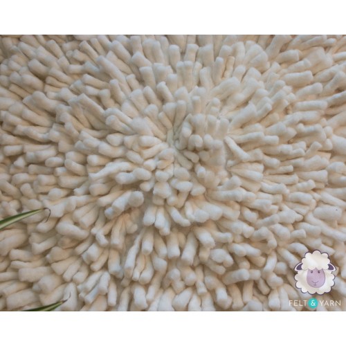 Fluffy White Shag Rug