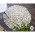 Fluffy White Shag Rug