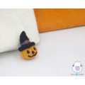 Felt Jack O'Lantern With Witch Hat - Felt and Yarn Felt Jack O'Lantern With Witch Hat - Felt and Yarn