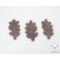 7cm Felt Oak Leaves