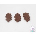 7cm Felt Oak Leaves