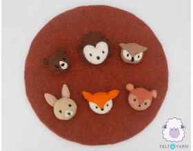 Handcrafted Felt Woodland...