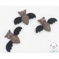 5cm Stitched Wool Felt Bat