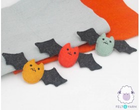 Halloween Felt Bat Plushie