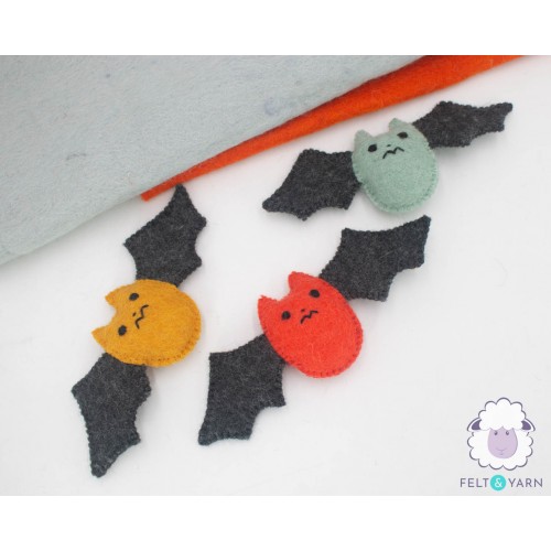 Halloween Felt Bat Plushie