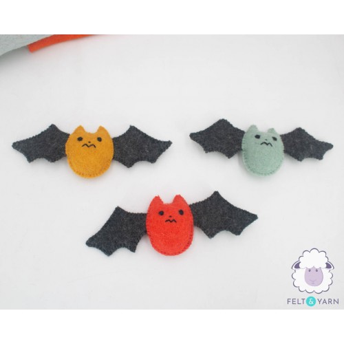 Halloween Felt Bat Plushie