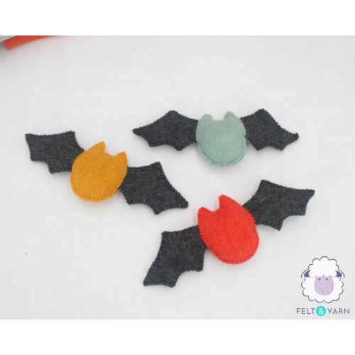 Halloween Felt Bat Plushie