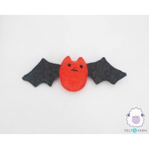 Halloween Felt Bat Plushie