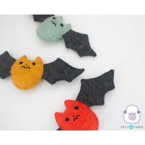 Halloween Felt Bat Plushie