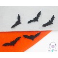 10cm Stitched Felt Black Bat