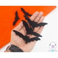 10cm Stitched Felt Black Bat