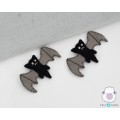 7cm Felt Stitched Scary Bat