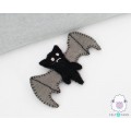 7cm Felt Stitched Scary Bat