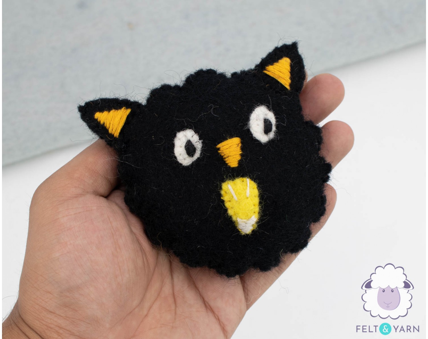 Buy Hand Crafted #71 Scaredy Scary Cat For Halloween, made to