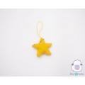 6cm Christmas Beaded Felt Star