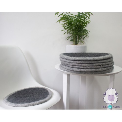 Wool Felt Chair Seat Pads