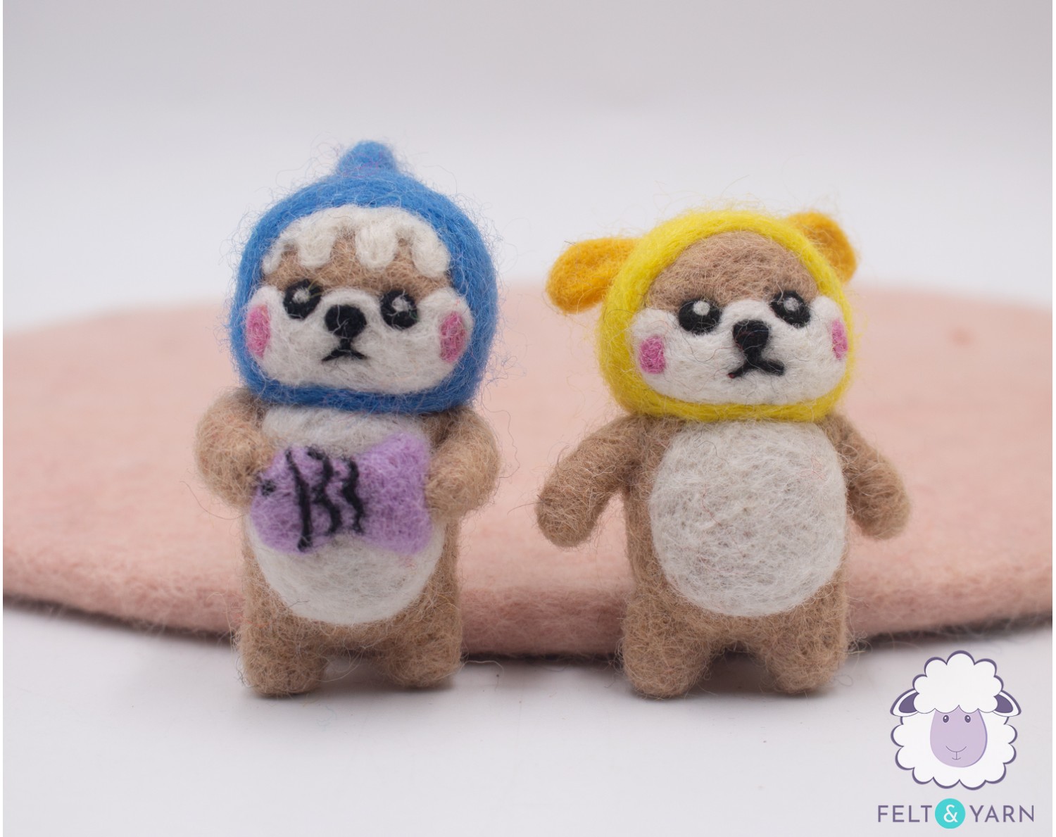 Felt Needled Shiba Inu Felt Needled Shiba Inu