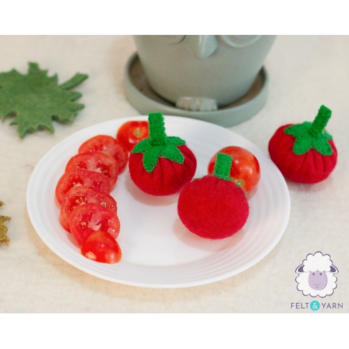 papoose felt tomato