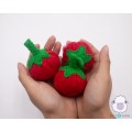 Wool Felt Red Tomato
