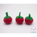 Wool Felt Red Tomato