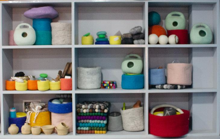How to store felts