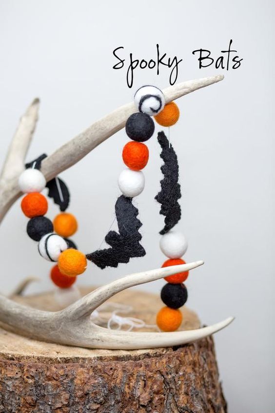 Felt Halloween Garland