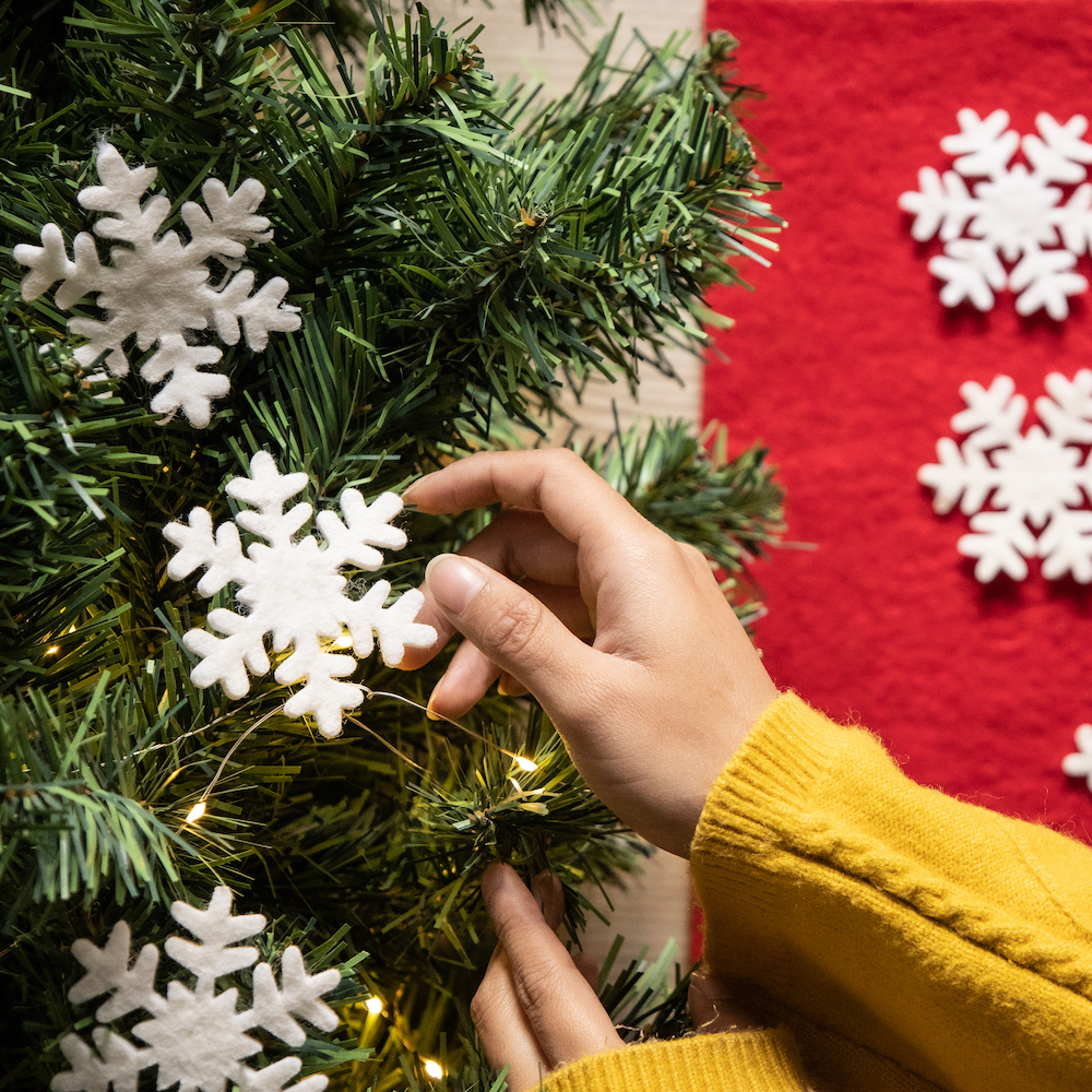 Felt crafts ideas for christmas tree