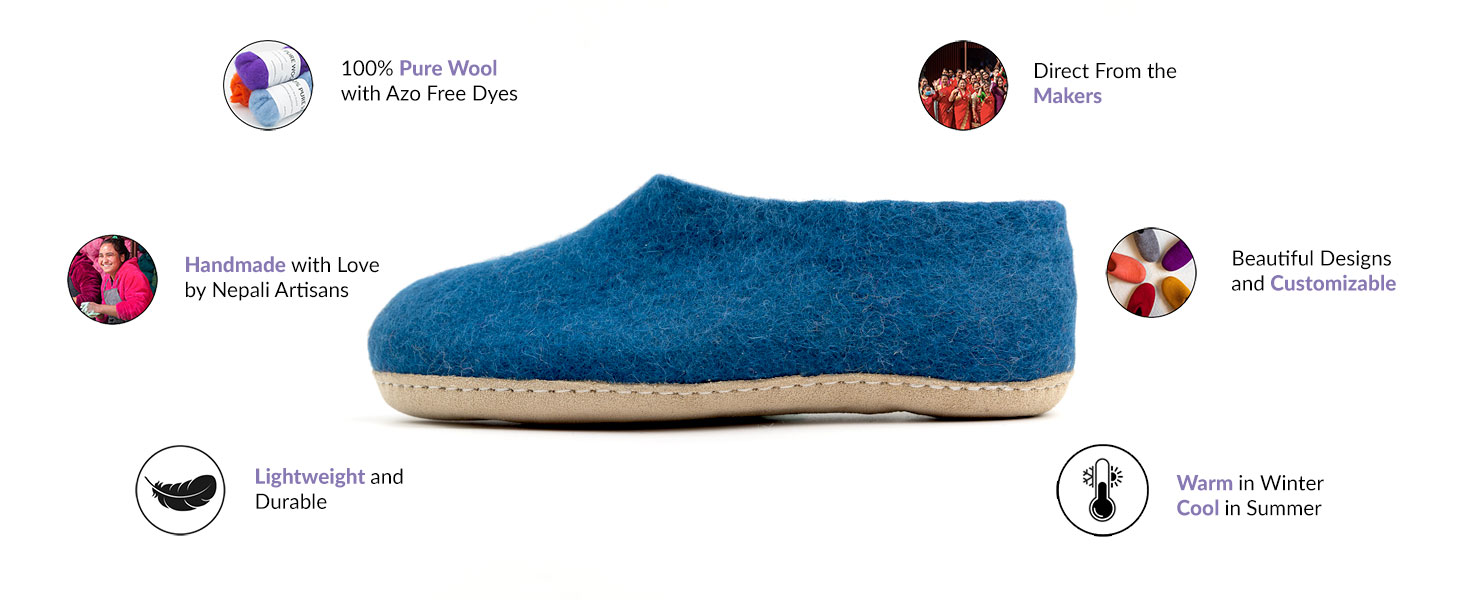 Wool Felt Ankle Boot Features