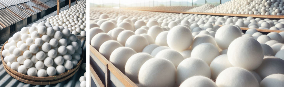 Wool Dryer Balls from Nepal