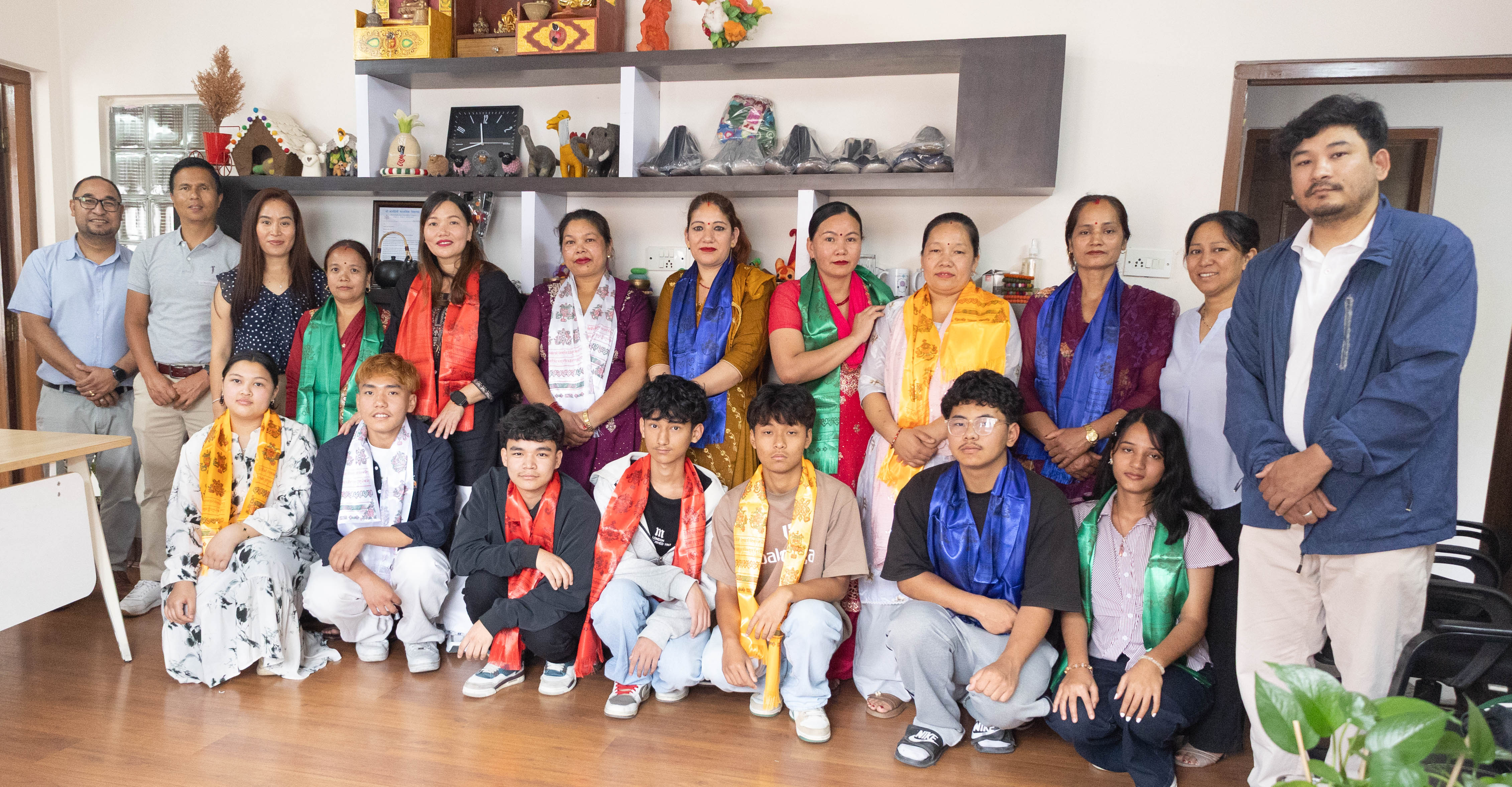 Students supported through Felt and Yarn Foundation education programs