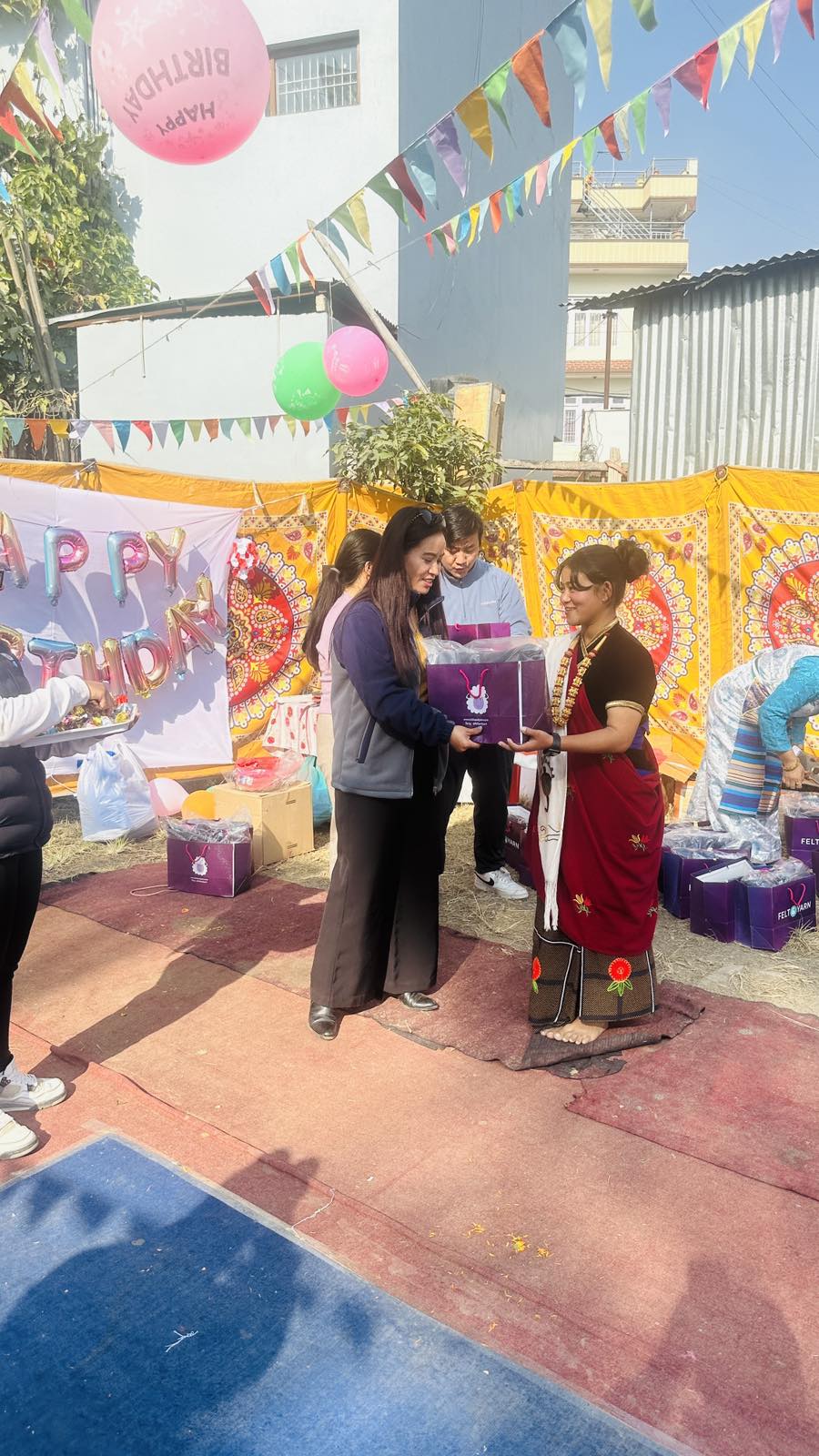 Community outreach through GoodWeave Nepal partnership