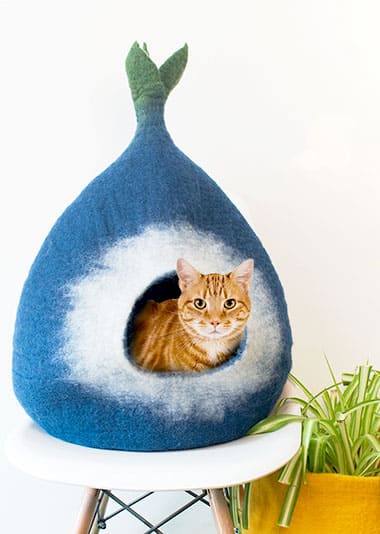 Felt Cat Cave