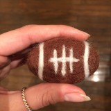 6cm Wool Felt American Football