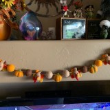 6cm Needle Felted Pumpkins