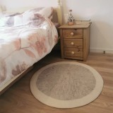 Grey Wool Felt Sheet Rug