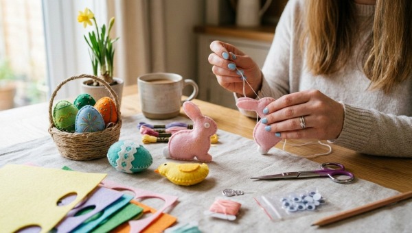 How to Make Easter Decorations with Felt: Step-by-Step Guide