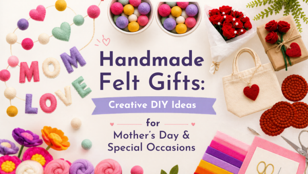 Handmade Felt Gifts: Creative DIY Ideas for Mother’s Day & Special Occasions
