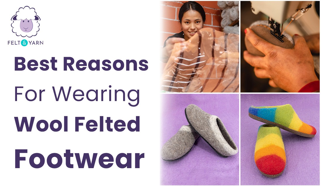 Diy wool slippers clearance